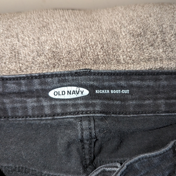 Old Navy Black Bootcut Jeans Size 14 - Picture 2 of 3